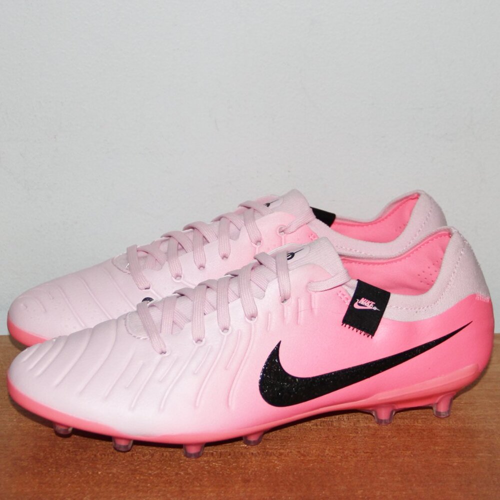 Nike Tiempo Legend 10 Pro AG Soccer Cleats Men 6 6.5 Women 7.5 8 Pink Foam - Picture 2 of 7